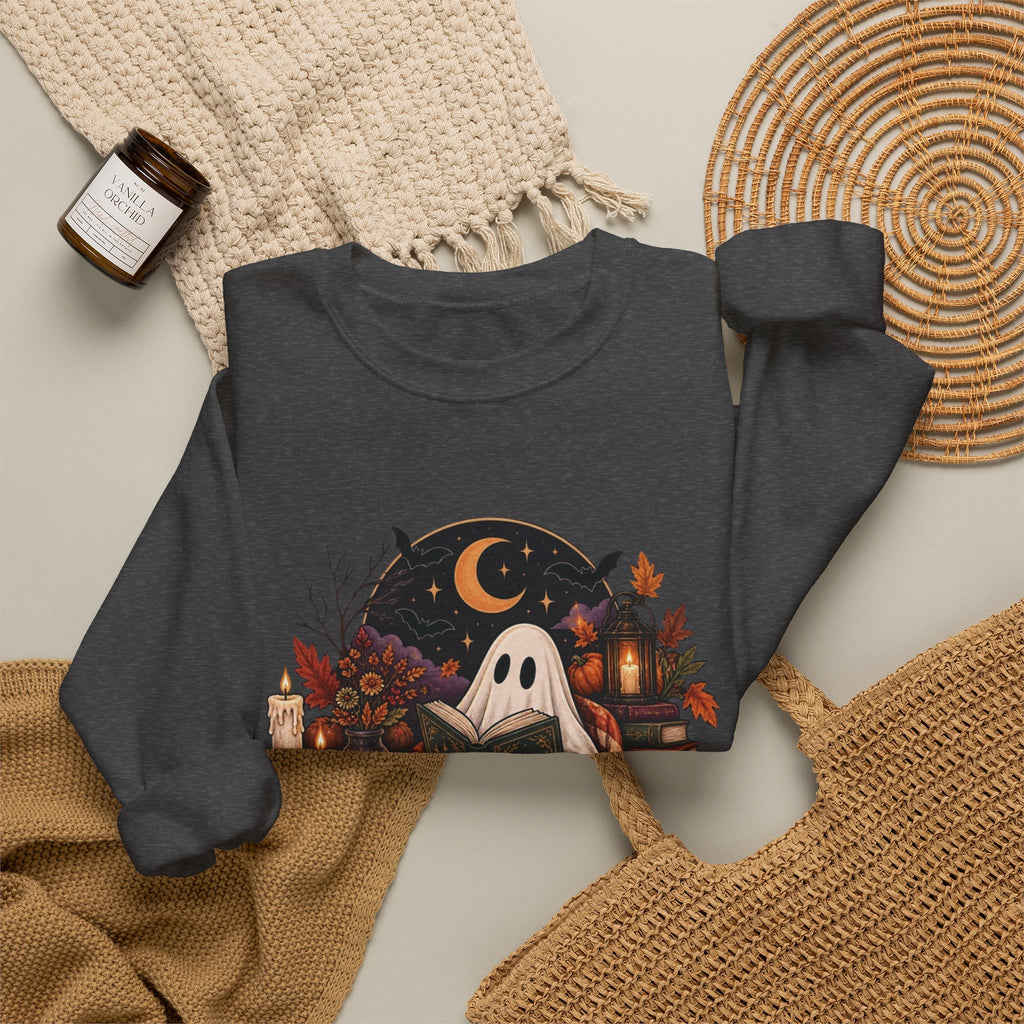 Ghost Reading Sweatshirt
